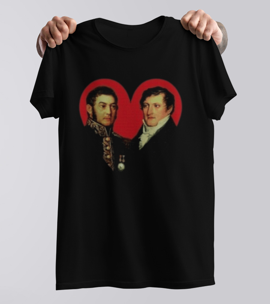 Indastudio Store Belgrano San Martin Heart T-Shirt
