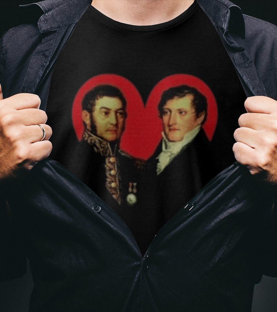 Indastudio Store Belgrano San Martin Heart T-Shirt
