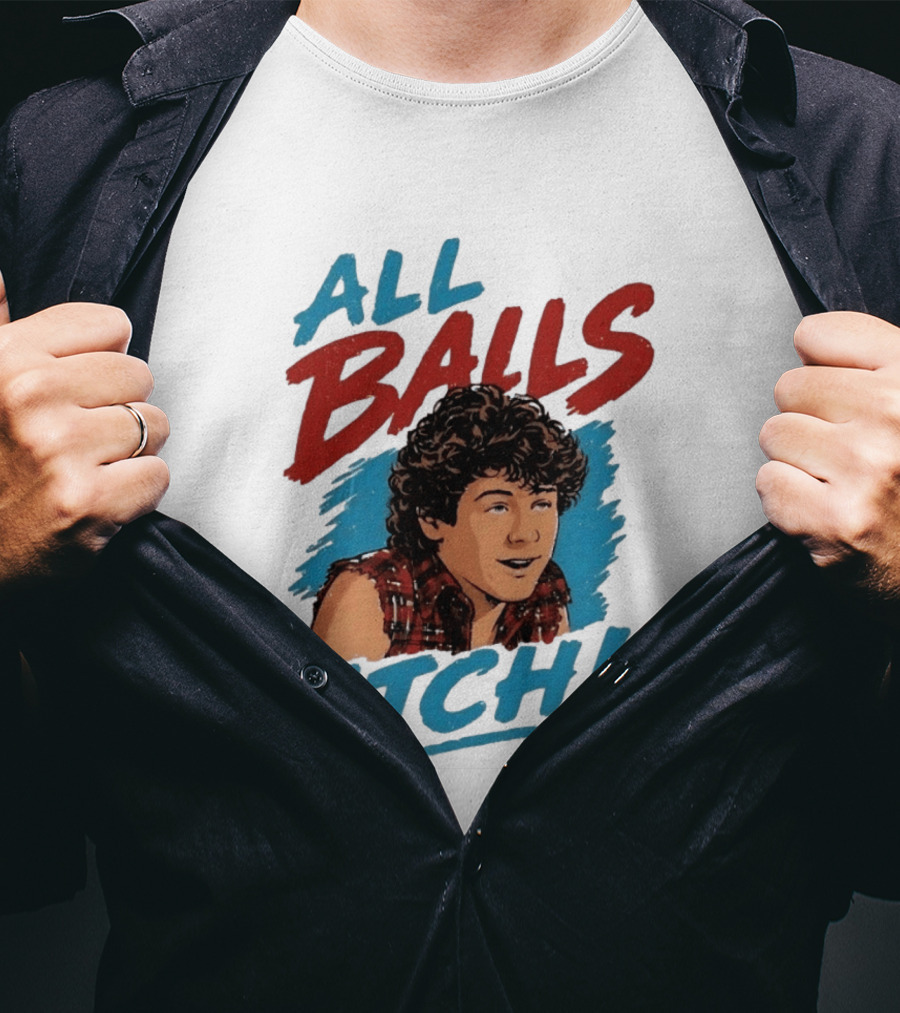 All Balls Itch 80s Movie Comedy T-Shirt
