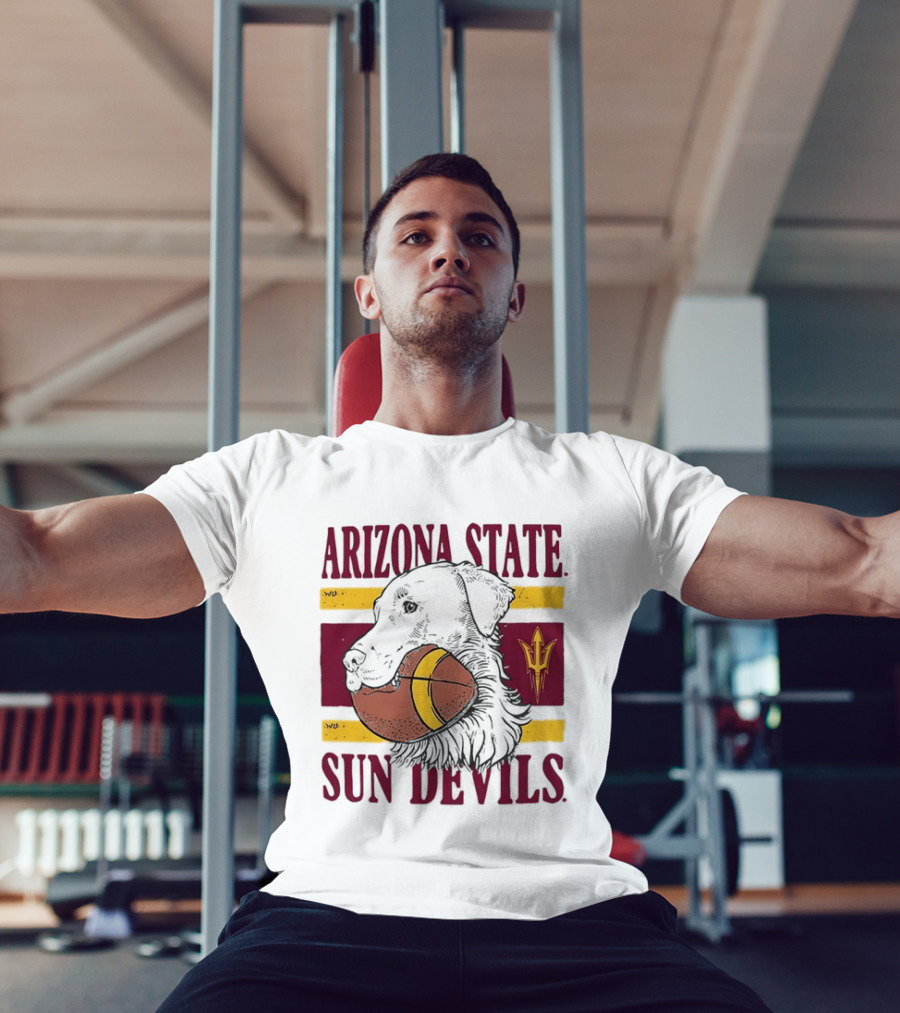 Arizona State Sun Devils Dog Football Team Spirit T-Shirt