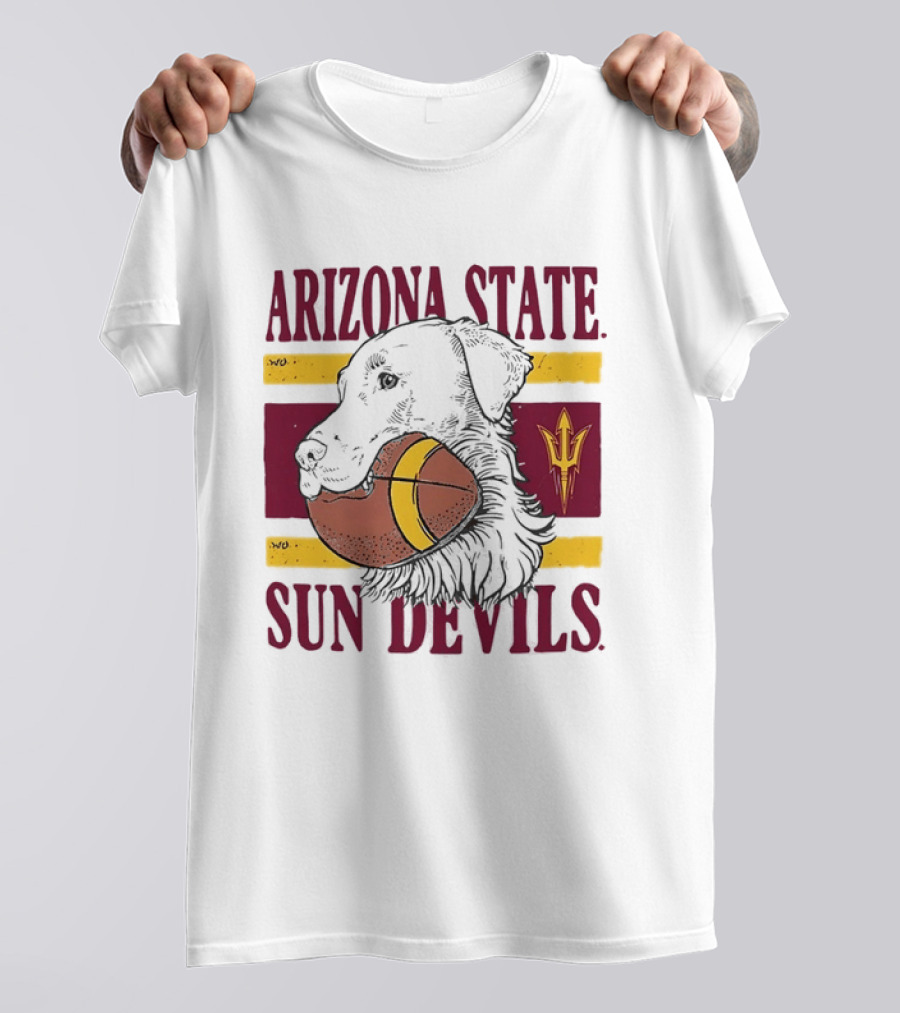 Arizona State Sun Devils Dog Football Team Spirit T-Shirt