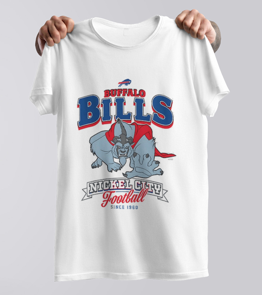 Buffalo Bills Nickel City Football Since 1960 Beast T-Shirt