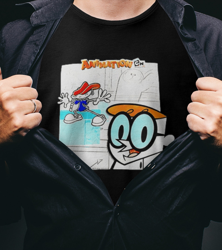 Numbuh 3 Code Name Next Door Dexter Dexter Laboratory Cartoon Network Animation T-Shirt