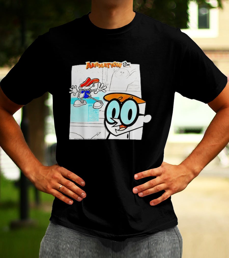Numbuh 3 Code Name Next Door Dexter Dexter Laboratory Cartoon Network Animation T-Shirt