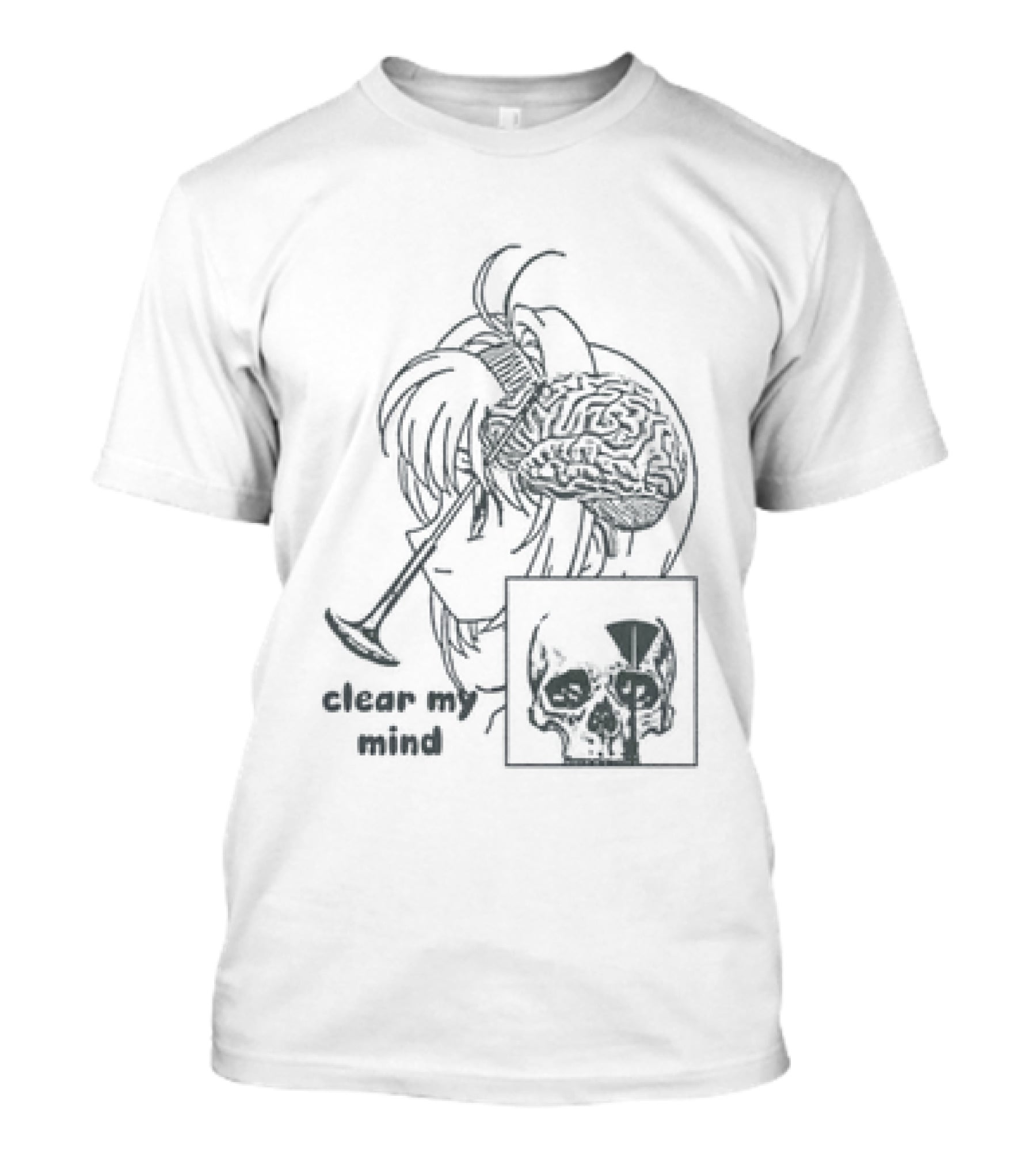 Sakura Clear My Mind Anime Aesthetic Manga Japan Blossom T-Shirt