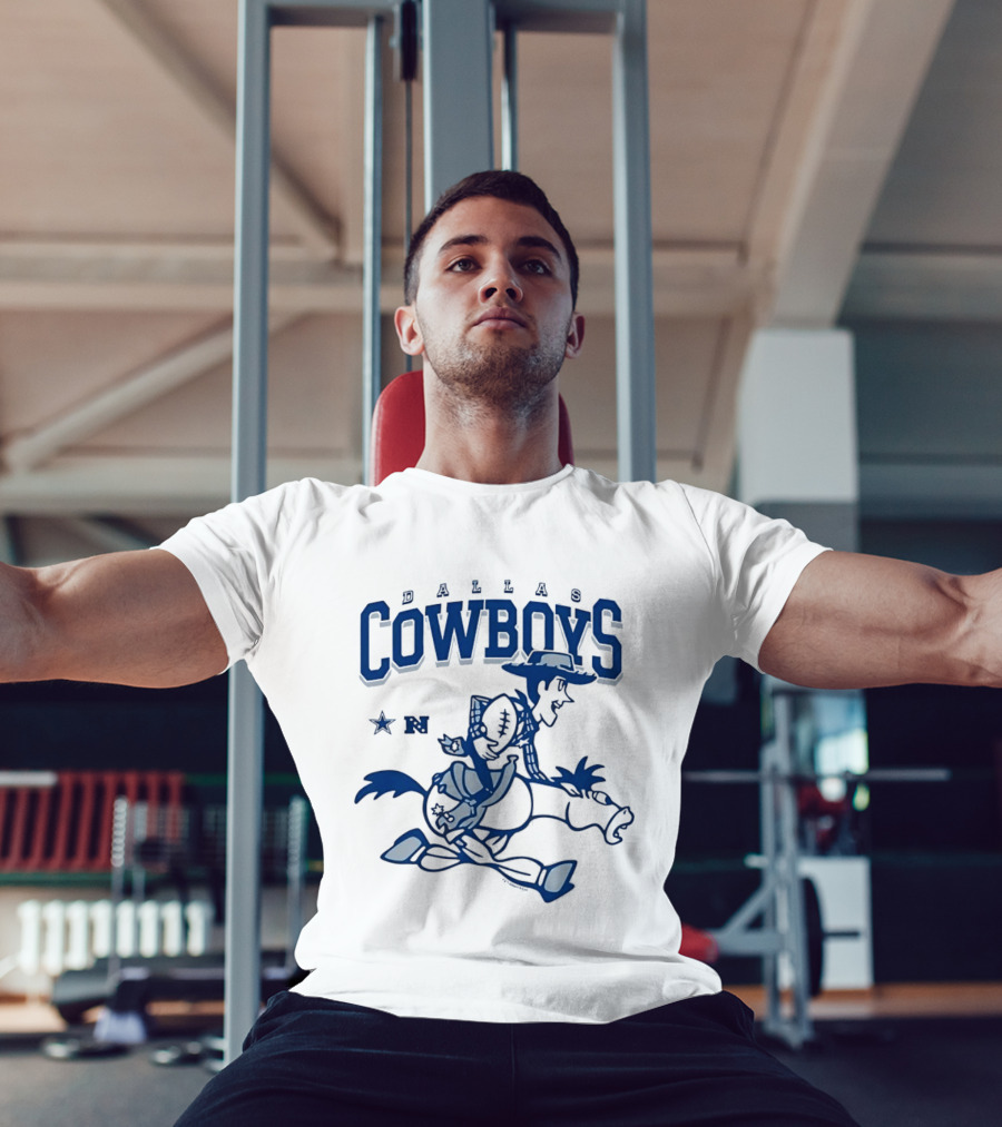 Woody Bullseye Dallas Cowboys Disney Mashup NFC Football T-Shirt