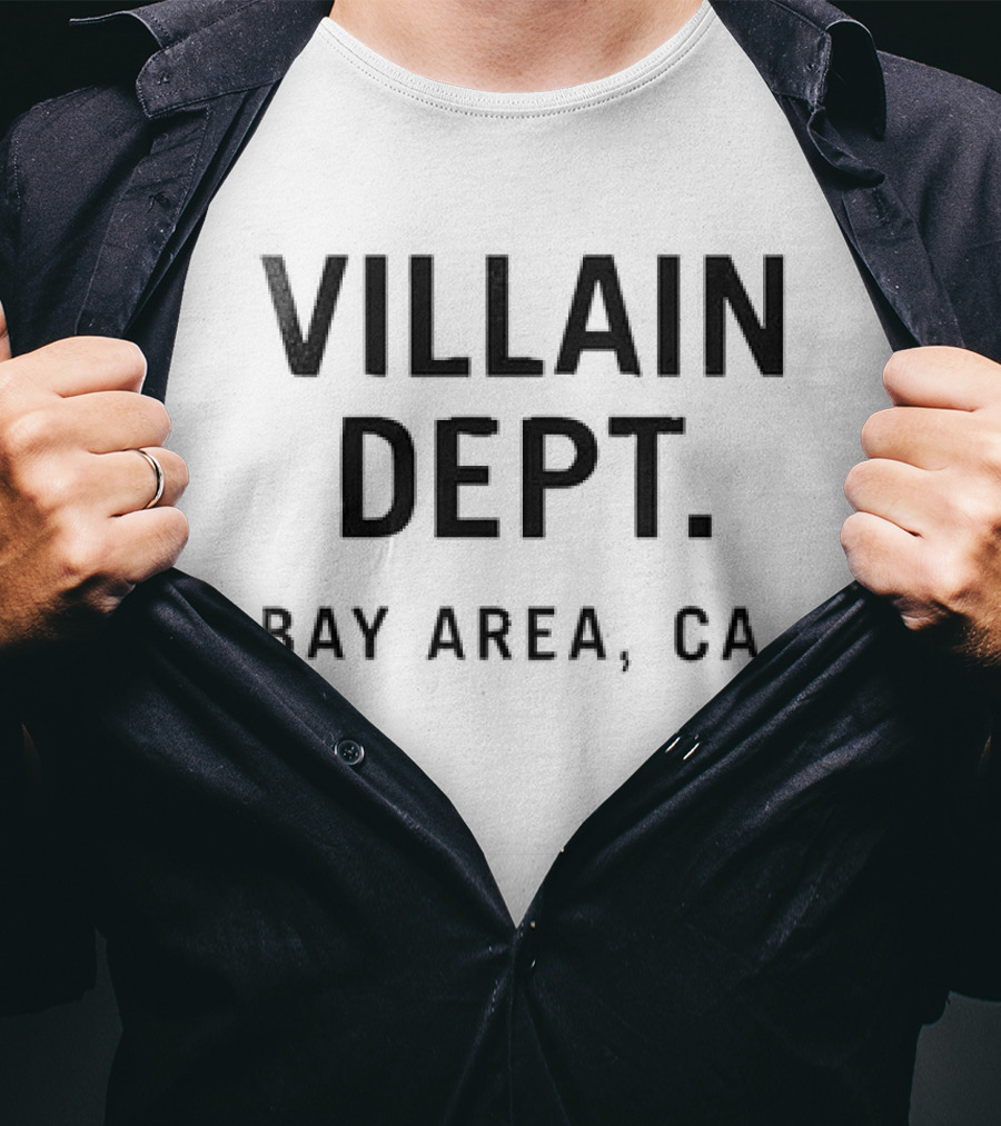 Free Blocked The Commissary Villain Dept Bay Area CA T-Shirt
