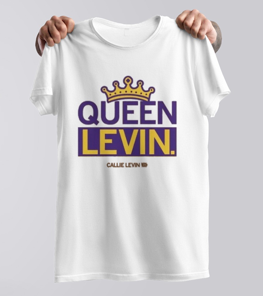 Queen Callie Levin Iowa Hawkeyes Crown T-Shirt