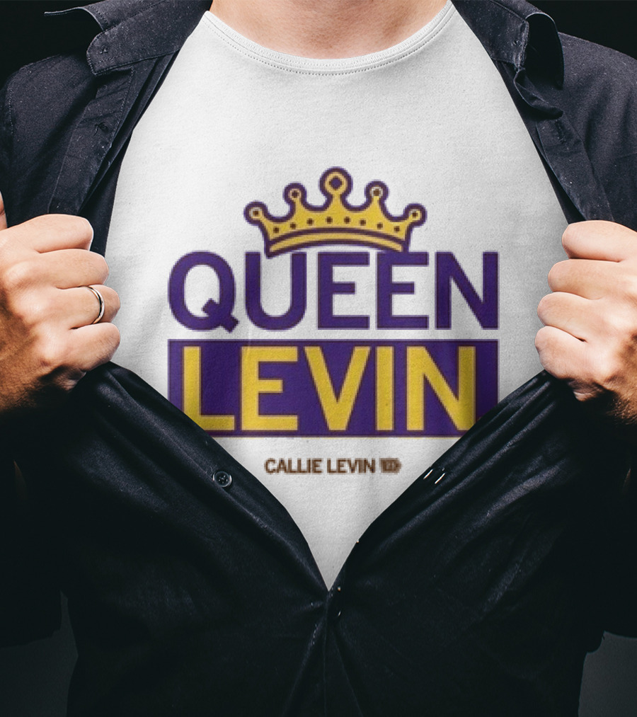 Queen Callie Levin Iowa Hawkeyes Crown T-Shirt
