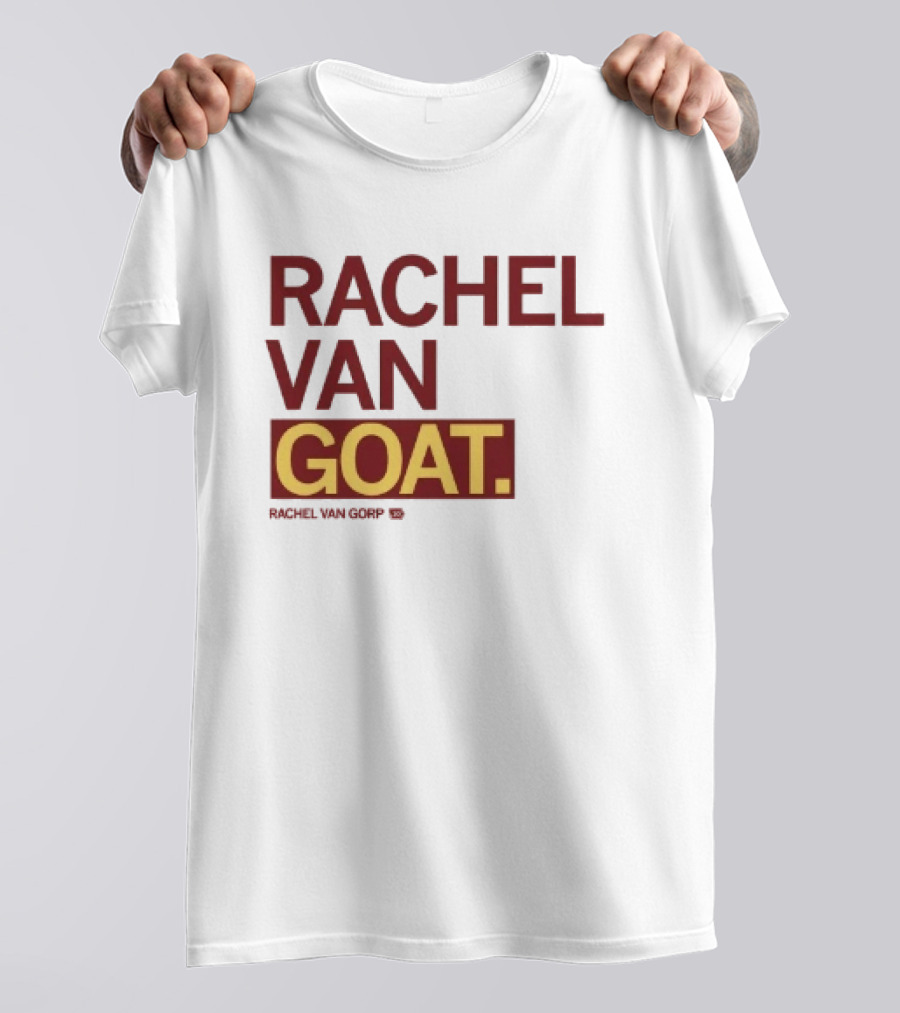 Rachel Van Gorp GOAT Iowa State Cyclones Sports Legend T-Shirt