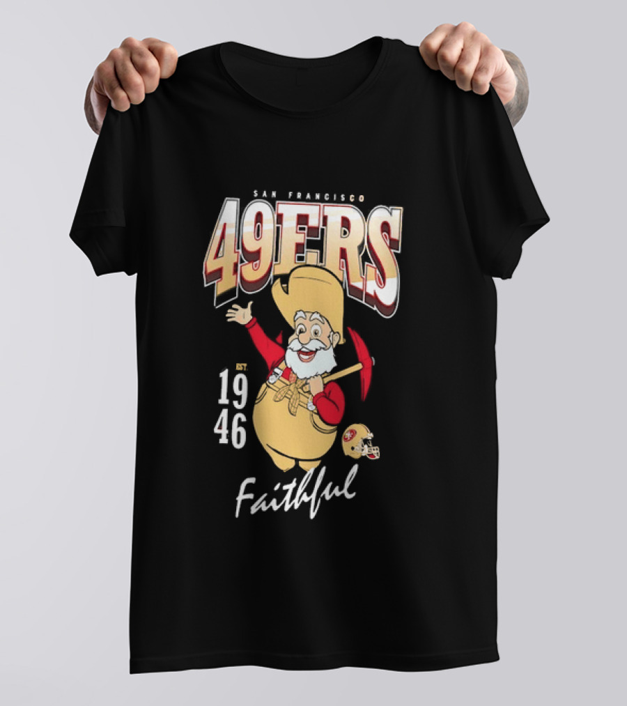 San Francisco 49ers Faithful Est 1946 Sourdough Sam T-Shirt