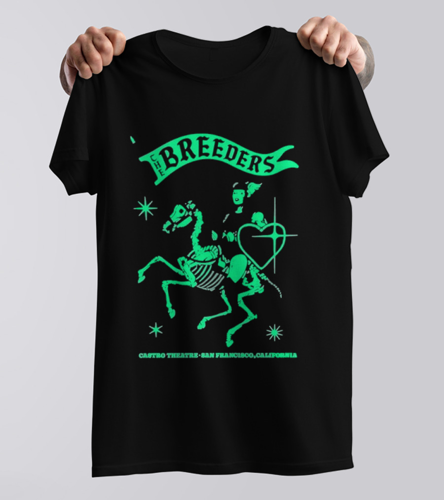 The Breeders Castro Theatre San Francisco California T-Shirt