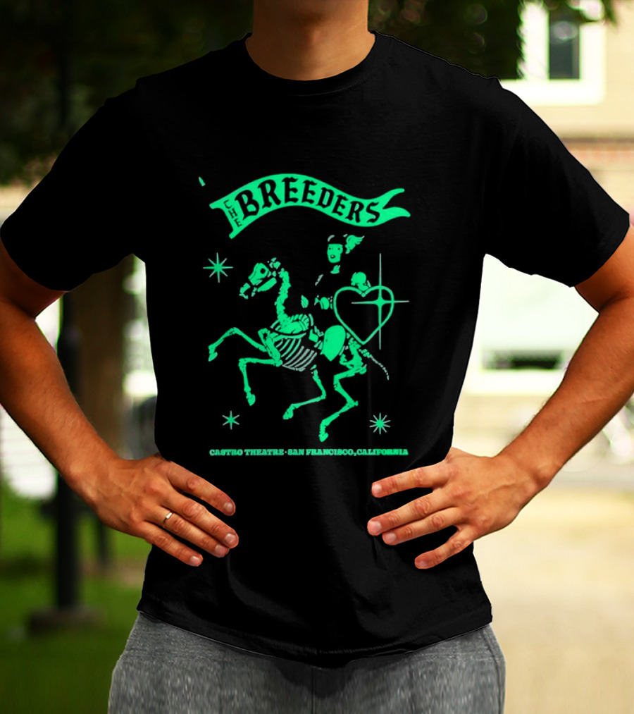 The Breeders Castro Theatre San Francisco California T-Shirt