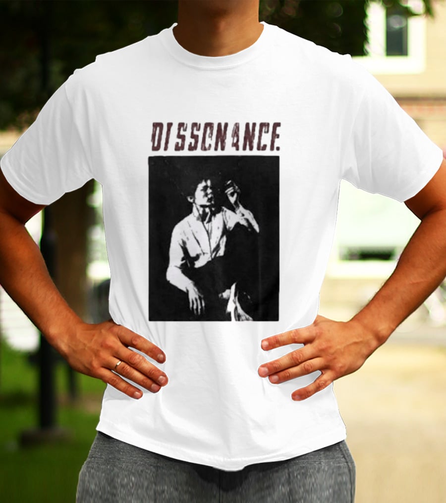 BTS V Taehyung Dissonance Black And White T-Shirt