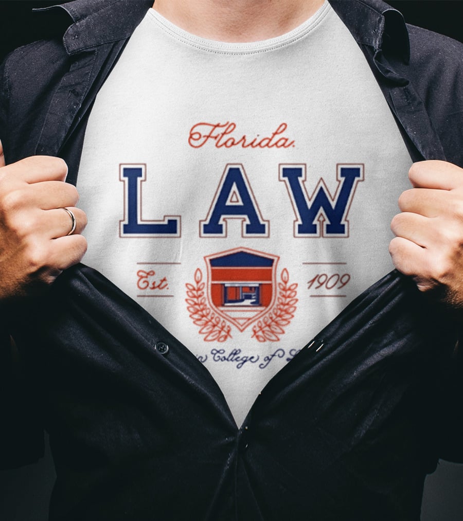 Florida Levin College Of Law Est 1909 Gators T-Shirt