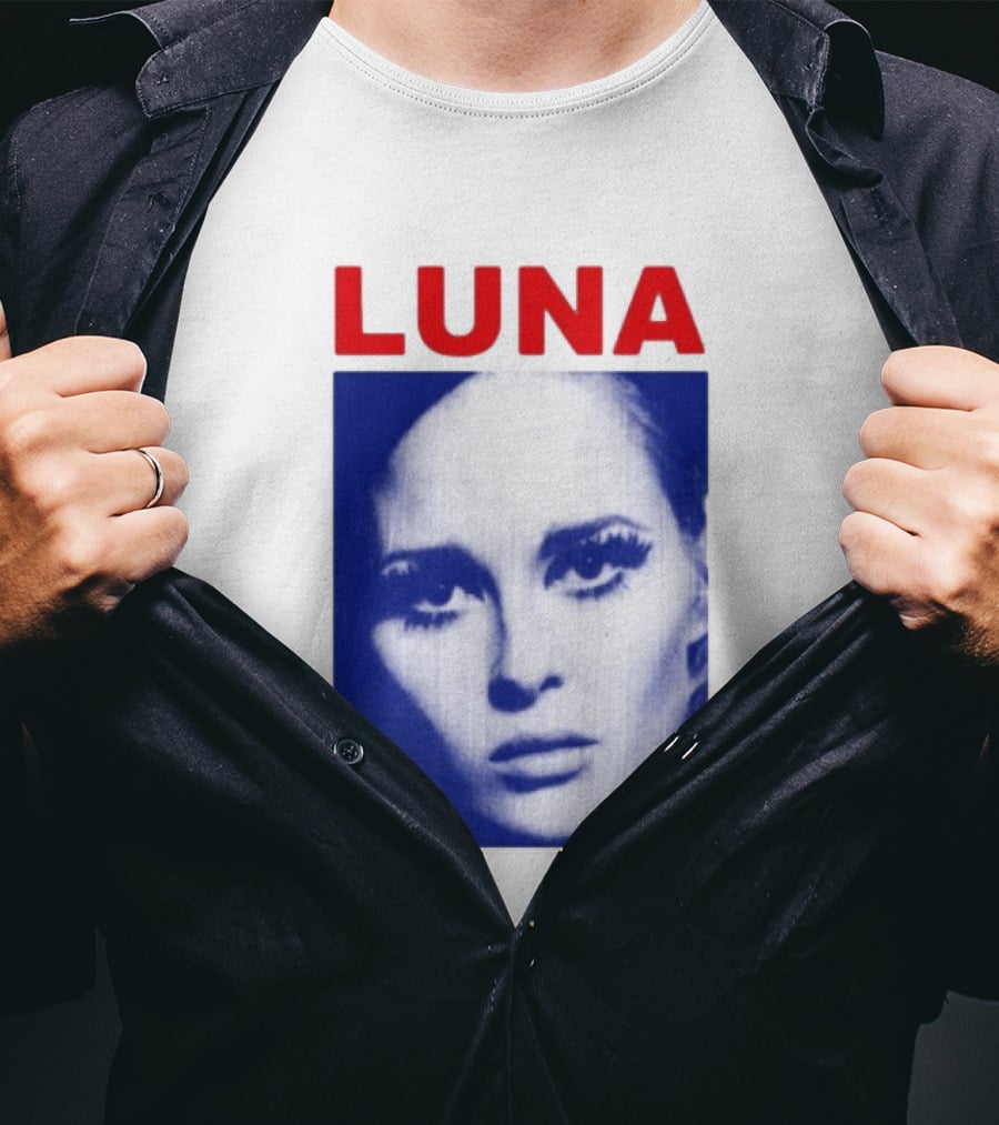 Luna Faye Retro Portrait Image T-Shirt