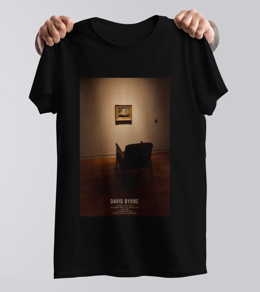 David Byrne Hollywood Pantages Los Angeles August 28 29 2026 Tour Special Guests Joe Byrne T-Shirt