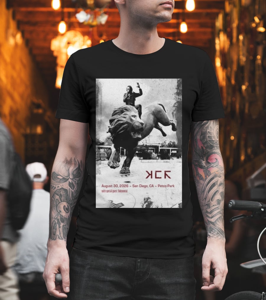My Chemical Romance August 30 2026 San Diego Petco Park Special Guest Babymetal T-Shirt