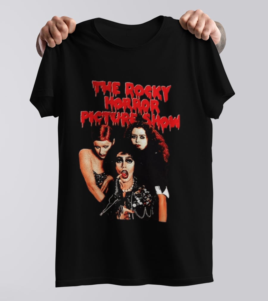 The Rocky Horror Picture Show Dr Frank N Furter Columbia Magenta T-Shirt