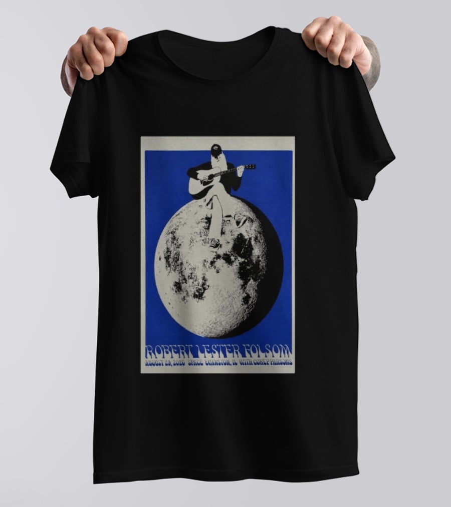Robert Lester Folsom August 29 2026 Evanston IL Space Concert With Corey Parsons T-Shirt