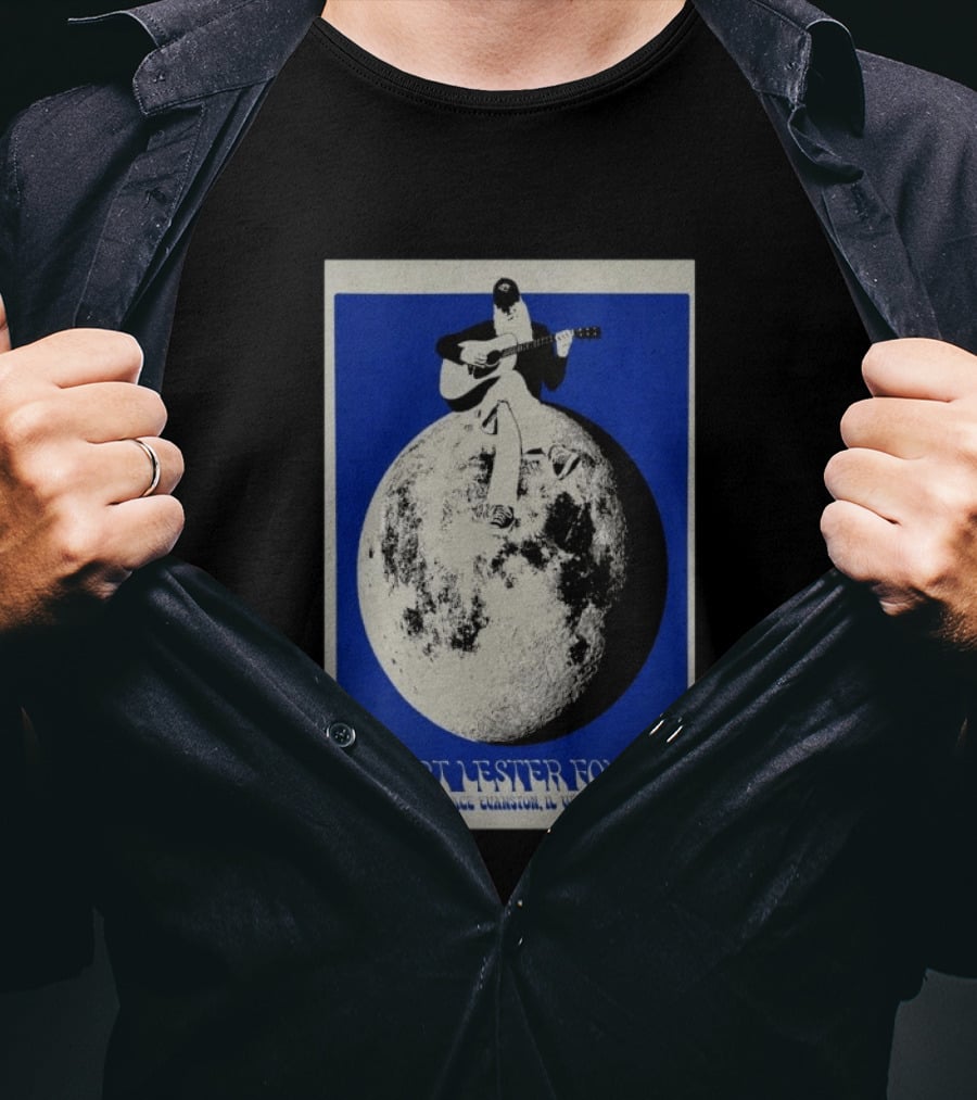 Robert Lester Folsom August 29 2026 Evanston IL Space Concert With Corey Parsons T-Shirt
