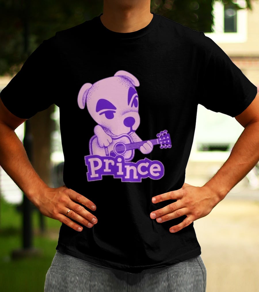 KK Slider Prince Life Is Just A Party And Parties Aren't Meant To Last Purple Guitar T-Shirt