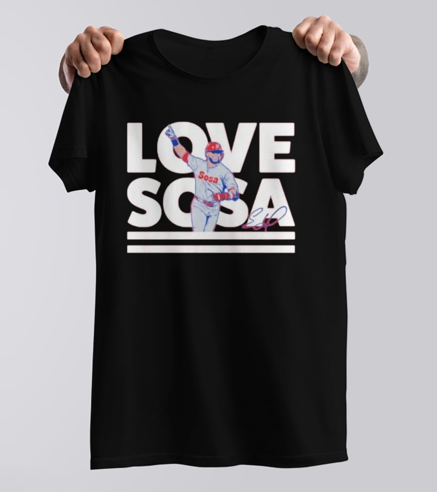 Love Sosa Edmundo Philadelphia Phillies Signature Celebration T-Shirt