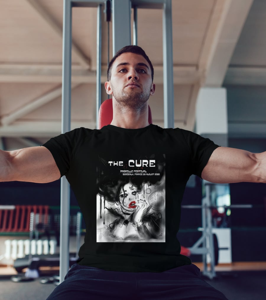 The Cure Pagaille Festival Bordeaux France 28 August 2026 Event T-Shirt