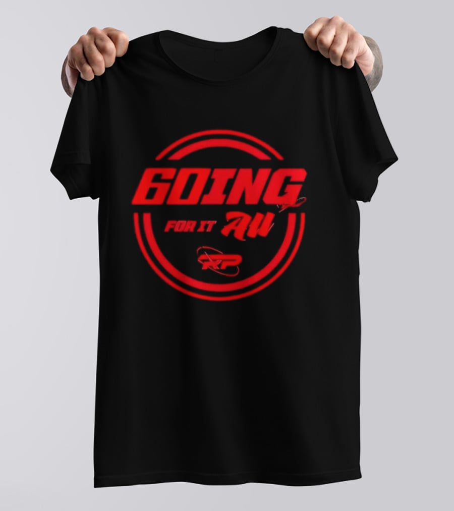 GOING FOR IT ALL RP Bold Red Circular T-Shirt
