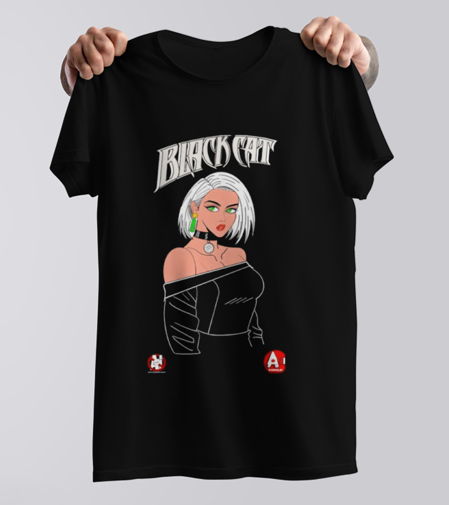 Black Cat Marvel Felicia Hardy Character Comic T-Shirt