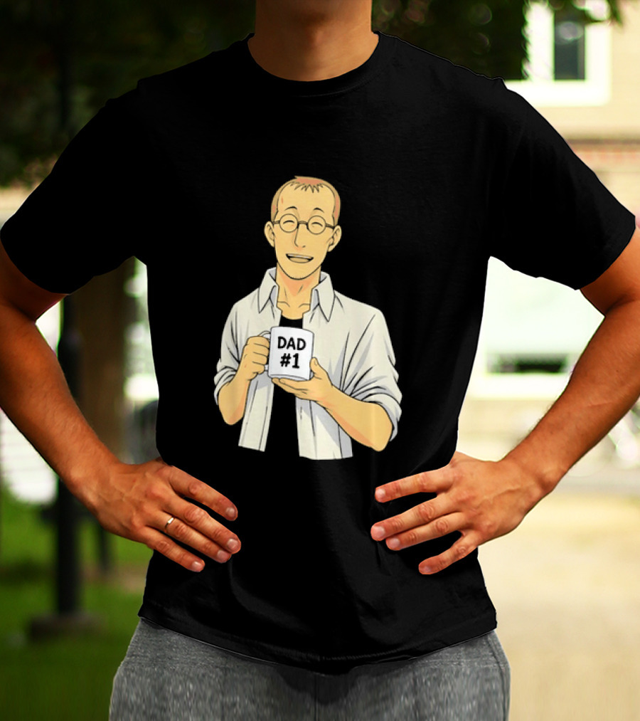 Fatherhood Number 1 Dad T-Shirt