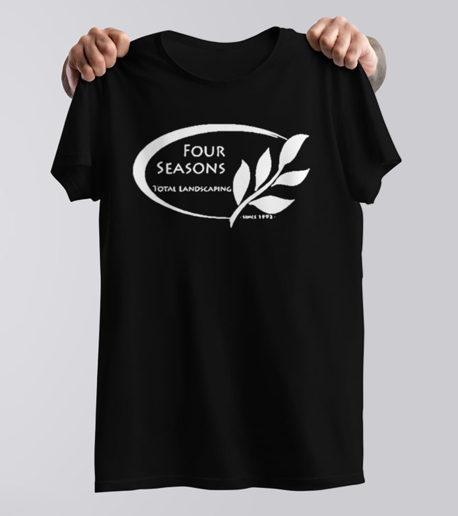 Four Seasons Total Landscaping Since 1992 Leaf T-Shirt