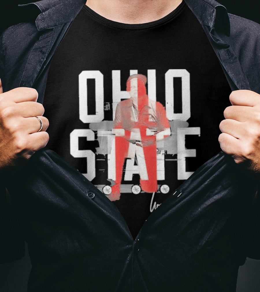 Woody Hayes Ohio State 75th Anniversary T-Shirt