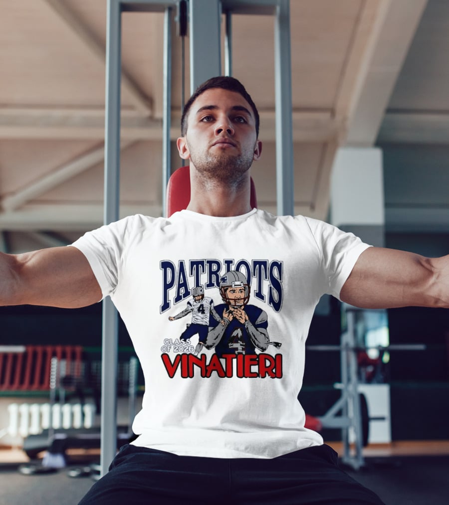 Patriots Vinatieri Class Of 2026 T-Shirt
