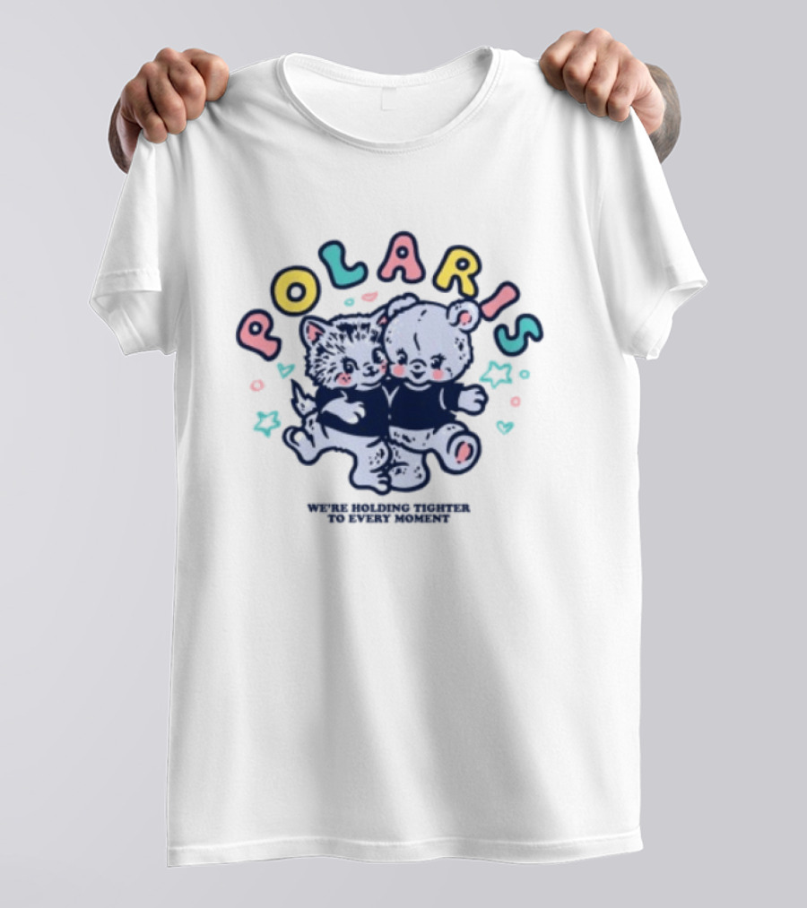 POLARIS Armada Store Cute Bear And Kitten T-Shirt