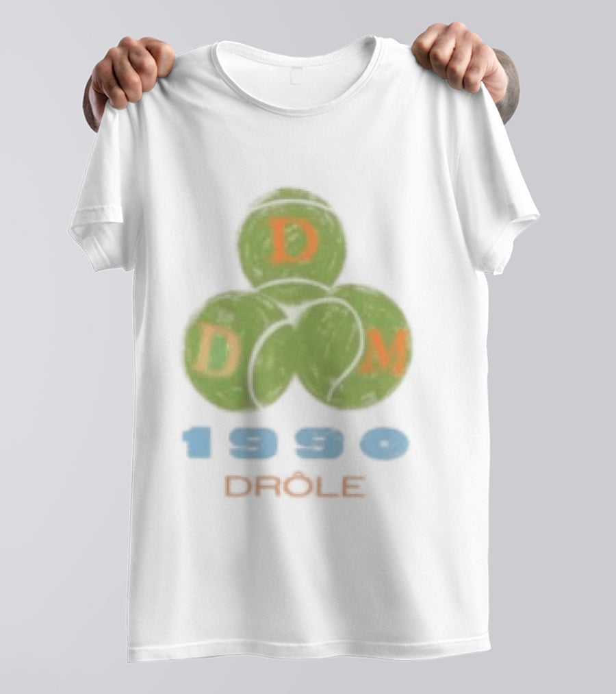 Droles De Monsieur 1990 DDM Tennis Balls T-Shirt