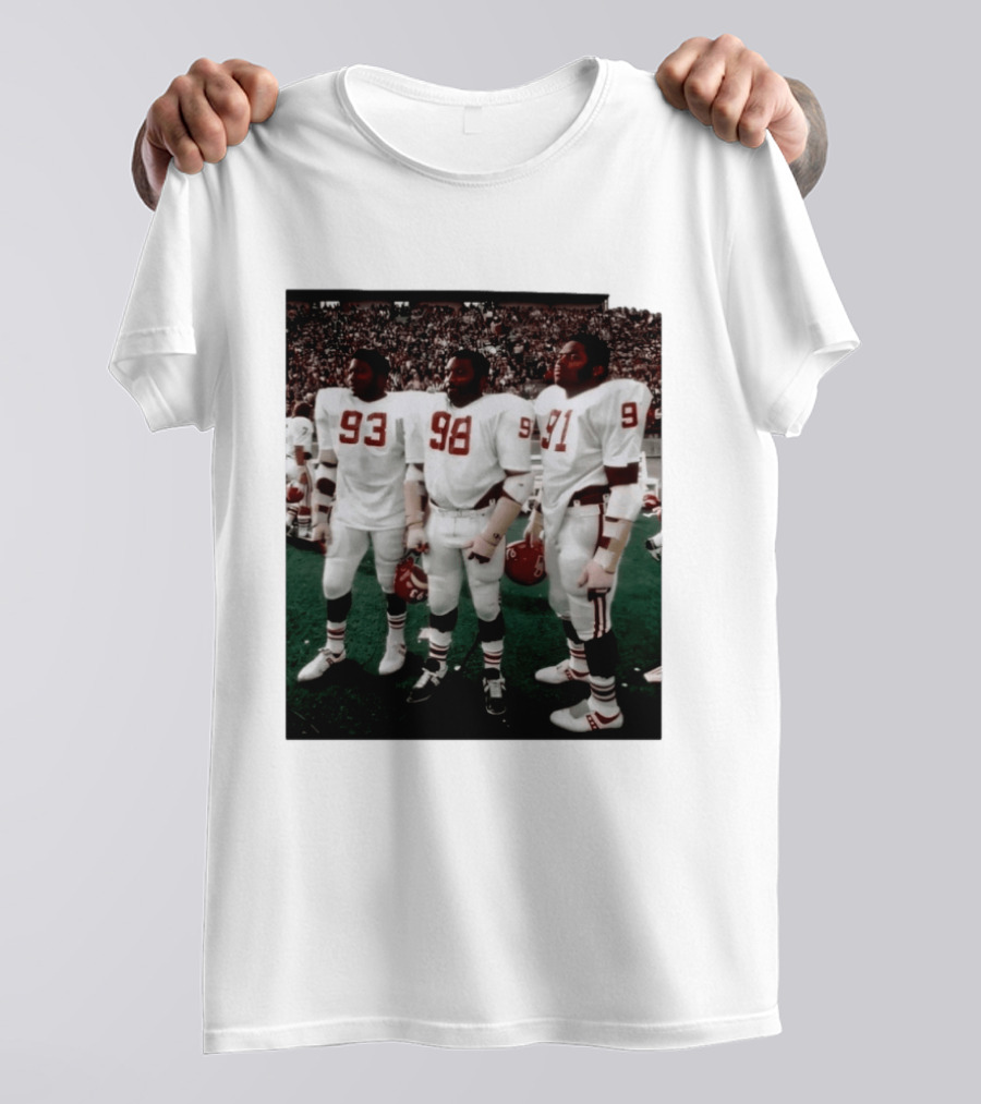 Oklahoma Sooners Football Players 93 98 91 On Field Sports Team Fan Gear T-Shirt