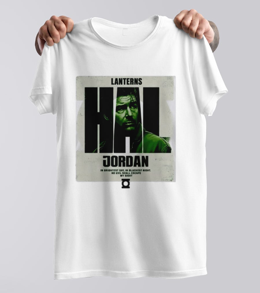 Hal Jordan Lanterns In Brightest Day In Blackest Night No Evil Shall Escape My Sight T-Shirt