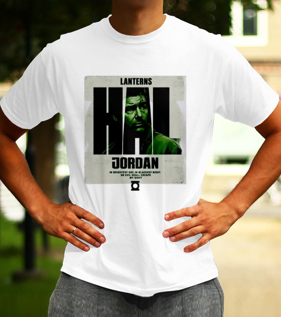 Hal Jordan Lanterns In Brightest Day In Blackest Night No Evil Shall Escape My Sight T-Shirt
