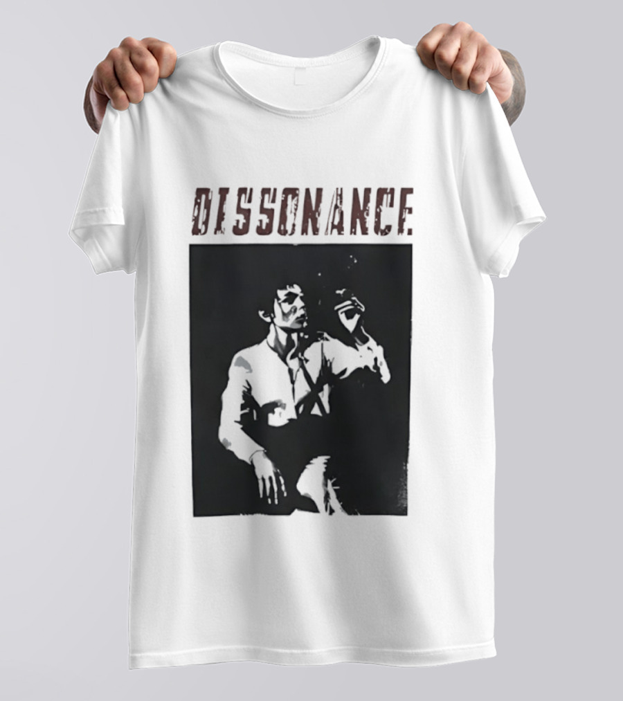 Dissonance Bruce Lee Distressed T-Shirt