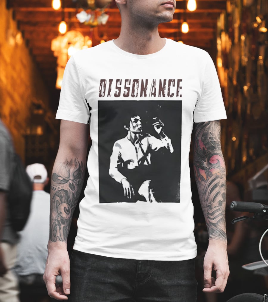 Dissonance Bruce Lee Distressed T-Shirt