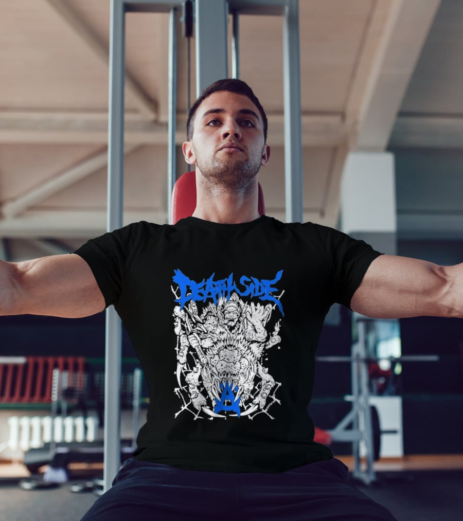 Death Side Band Hardcore Punk Anarchy Monster T-Shirt
