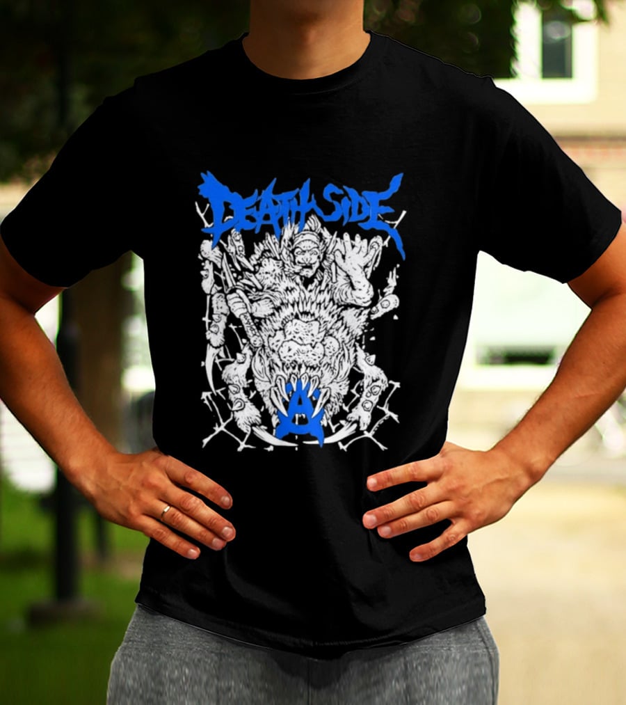 Death Side Band Hardcore Punk Anarchy Monster T-Shirt