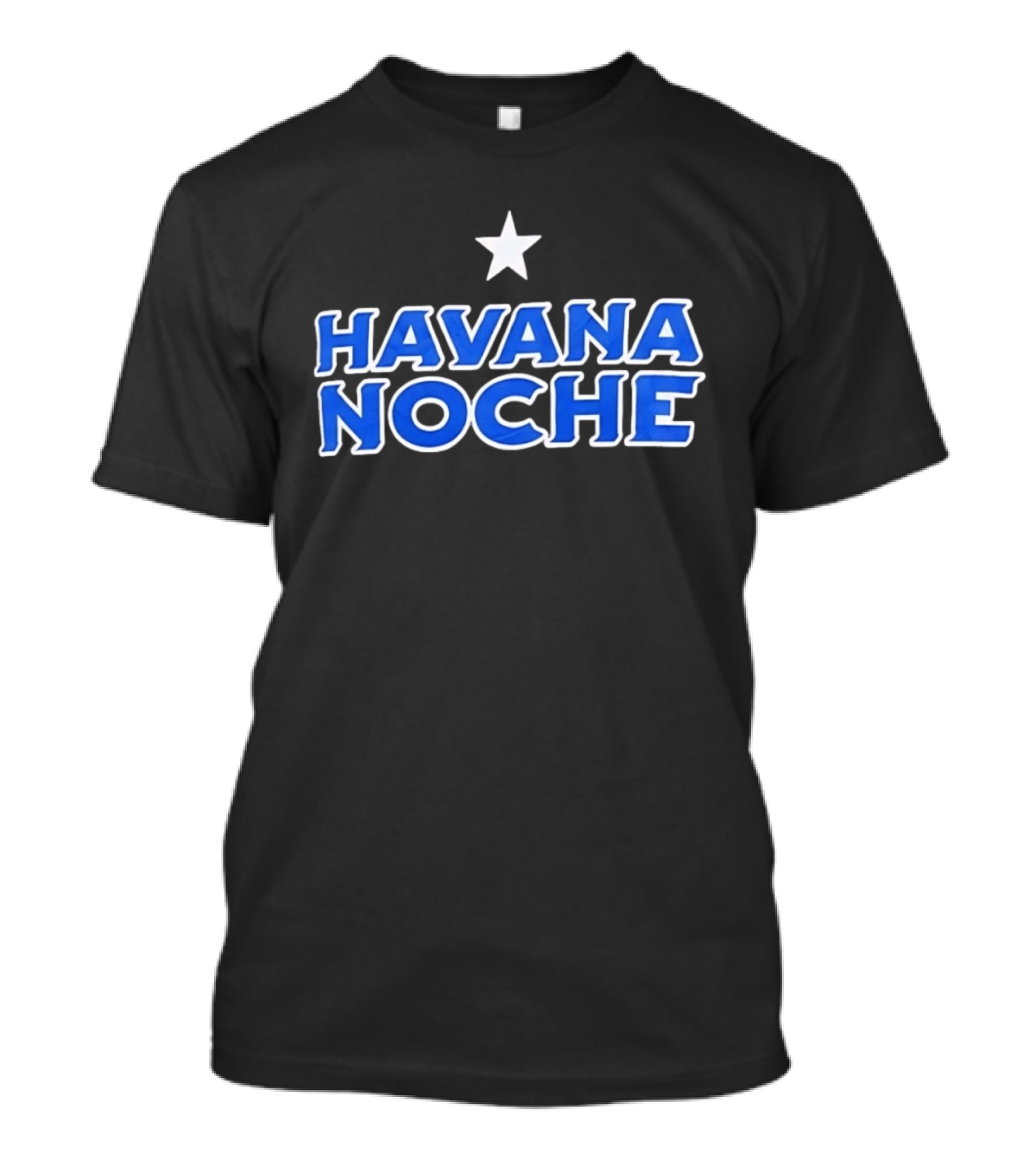 Havana Noche Star Decoration Cuba Night Travel T-Shirt