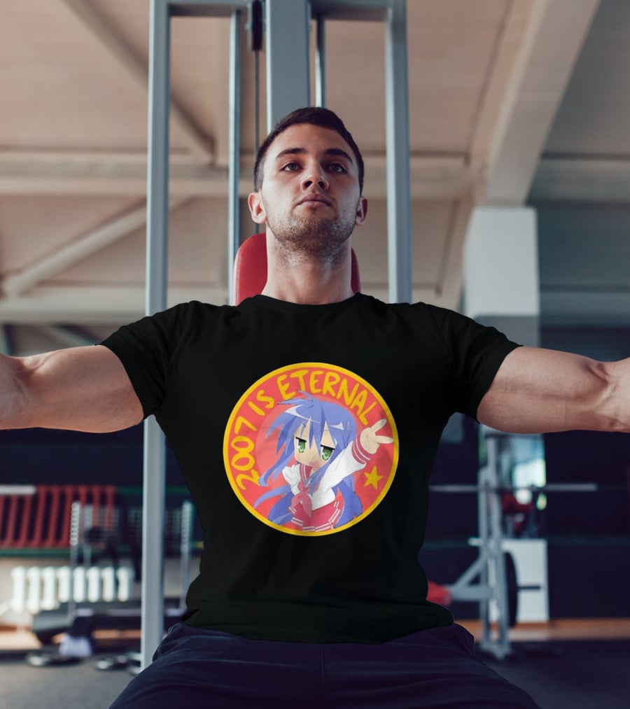 Konata Izumi 2007 Is Eternal Lucky Star Anime T-Shirt