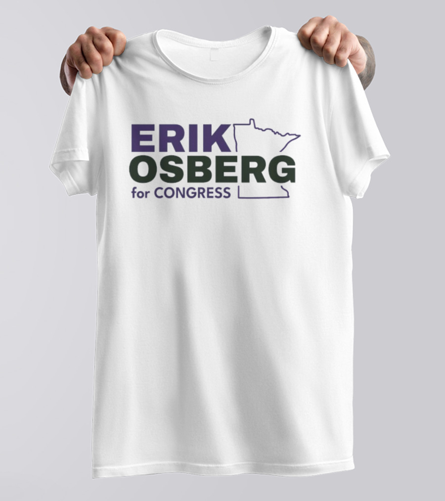 Erik Osberg For Congress 2026 Minnesota Campaign T-Shirt