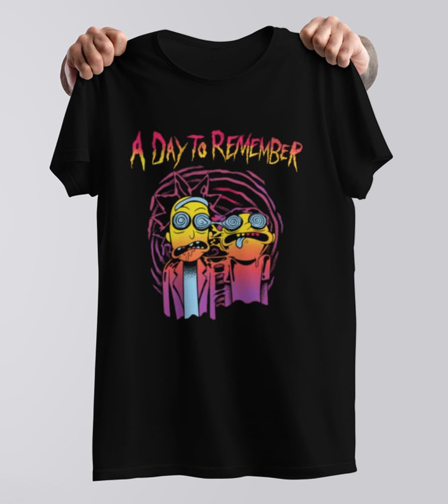 A Day To Remember Hypnotize Cartoon Characters Psychedelic T-Shirt