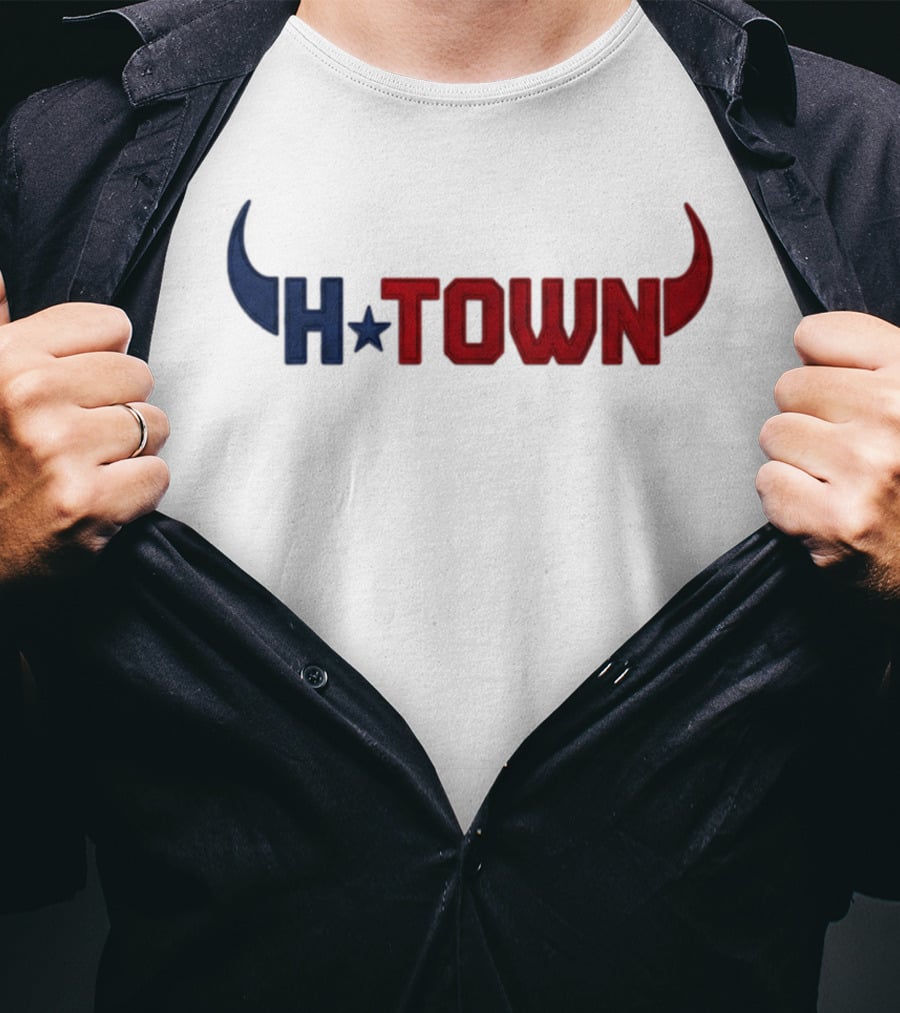 Texans Rivalries 2026 H Town Waffle Football Spirit T-Shirt