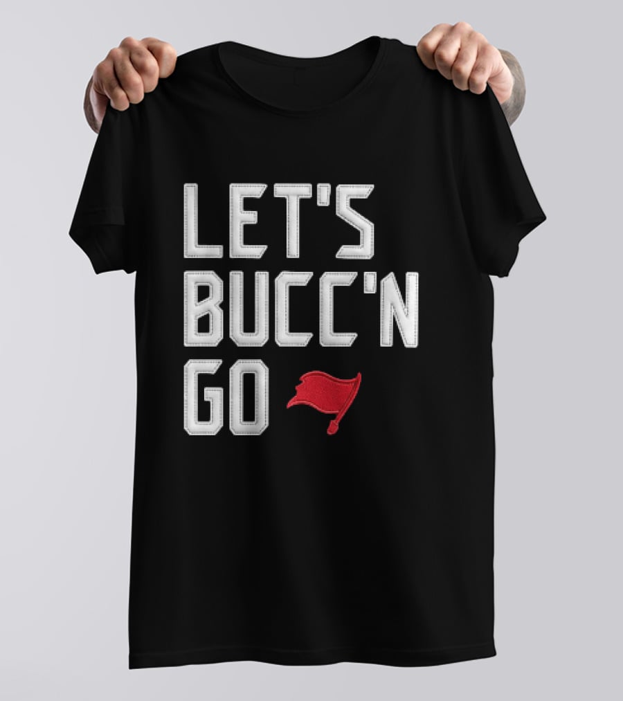 Let's Bucc'n Go Buccaneers Flag T-Shirt