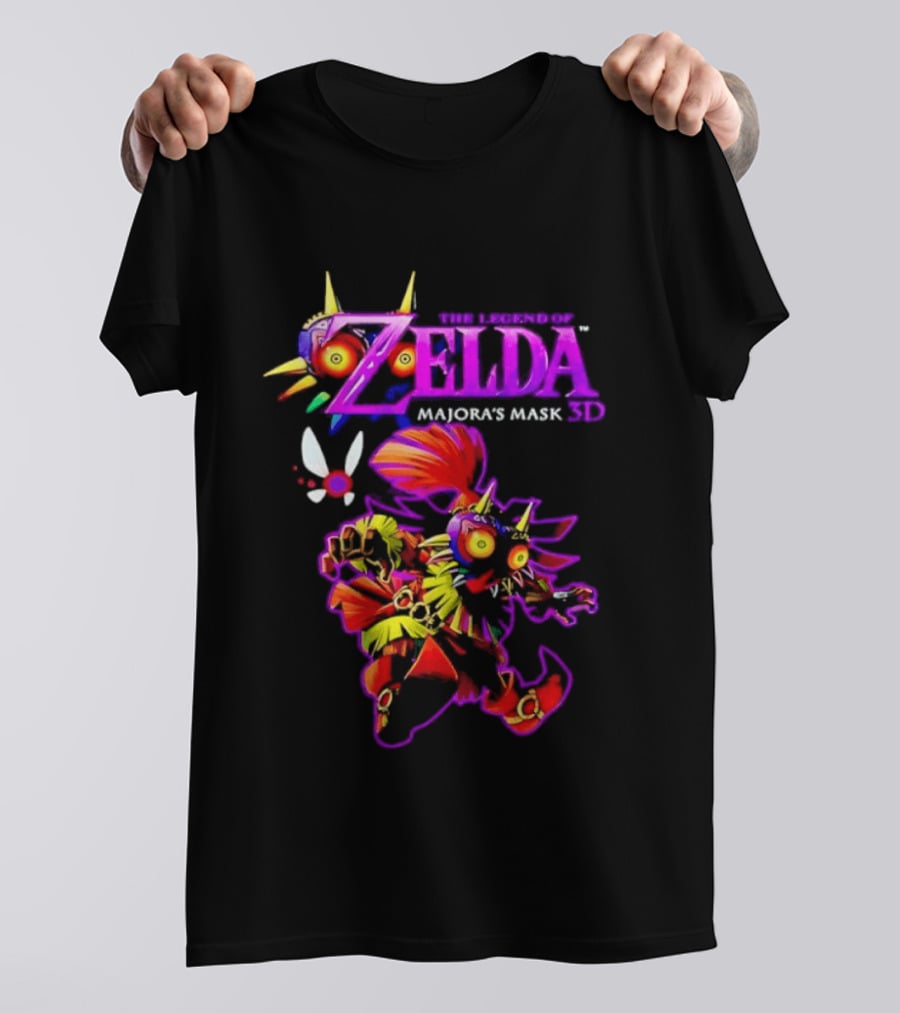 The Legend Of Zelda Majora's Mask 3D Skull Kid T-Shirt